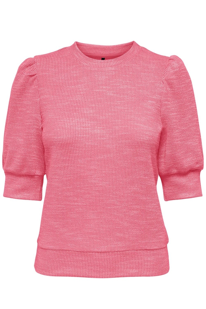 ONLRIE S/S PUFF TOP CS JRS 15285055 CORAL PARADISE